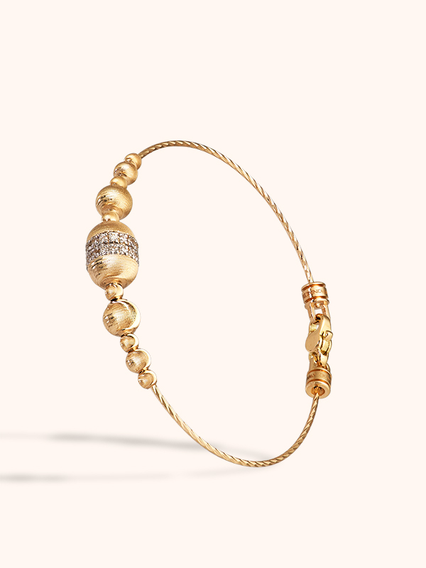 Empire bracelet 18K gold bracelet empire collection
